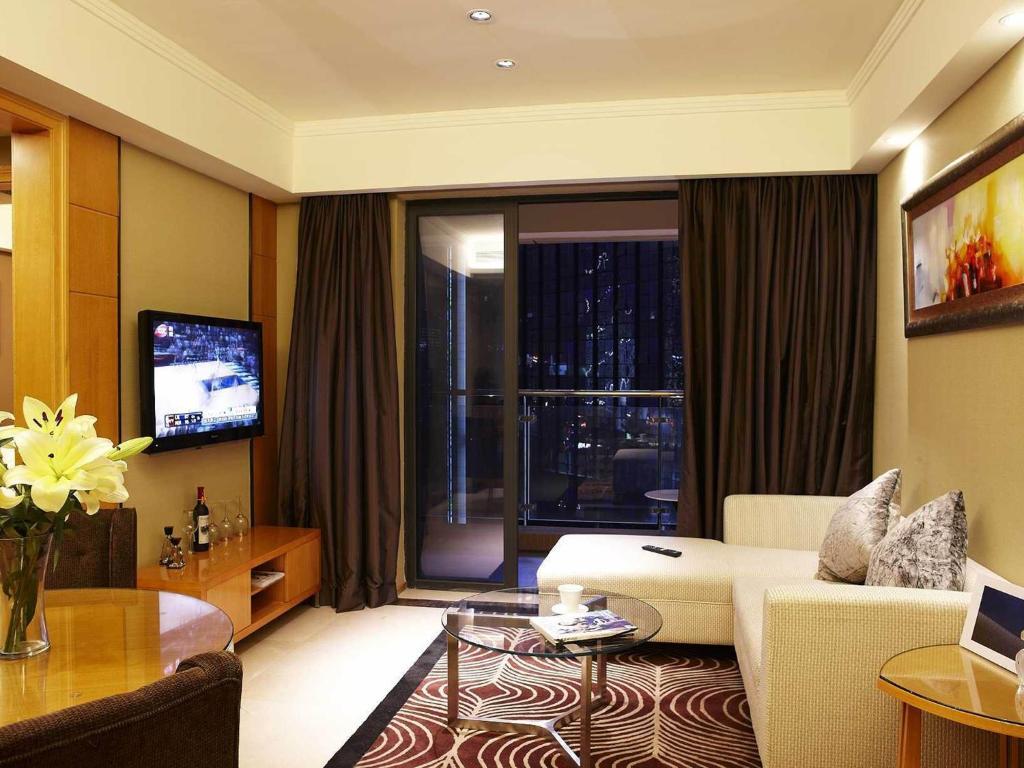 Dan Executive Hotel Apartment Zhujiang New Town Guangzhou Bilik gambar